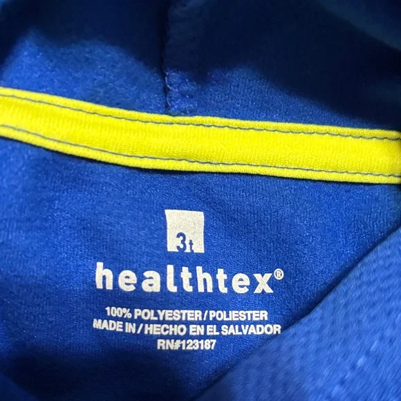 Healthtex Blue Basketball Hoodie great for the basketball lover - Picture 5 of 5